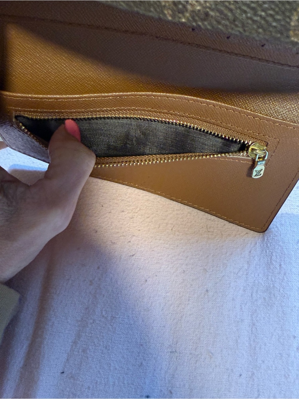 Monogram Continental Wallet in Brown - Picture 7 of 8